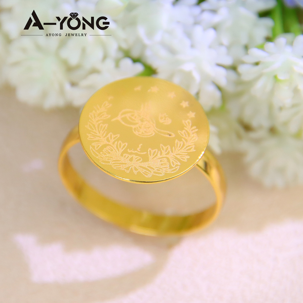 เหรียญตุรกีแหวน 18 K Gold Plat - Ethnic Fashion In Dubai บทวิจารณ์และราคา