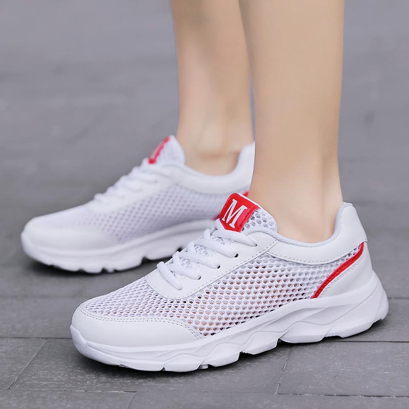 ฤดูร้อน Breathable รองเท้าผ้าใ - Ethnic Wear Model Fashion บทวิจารณ์และราคา