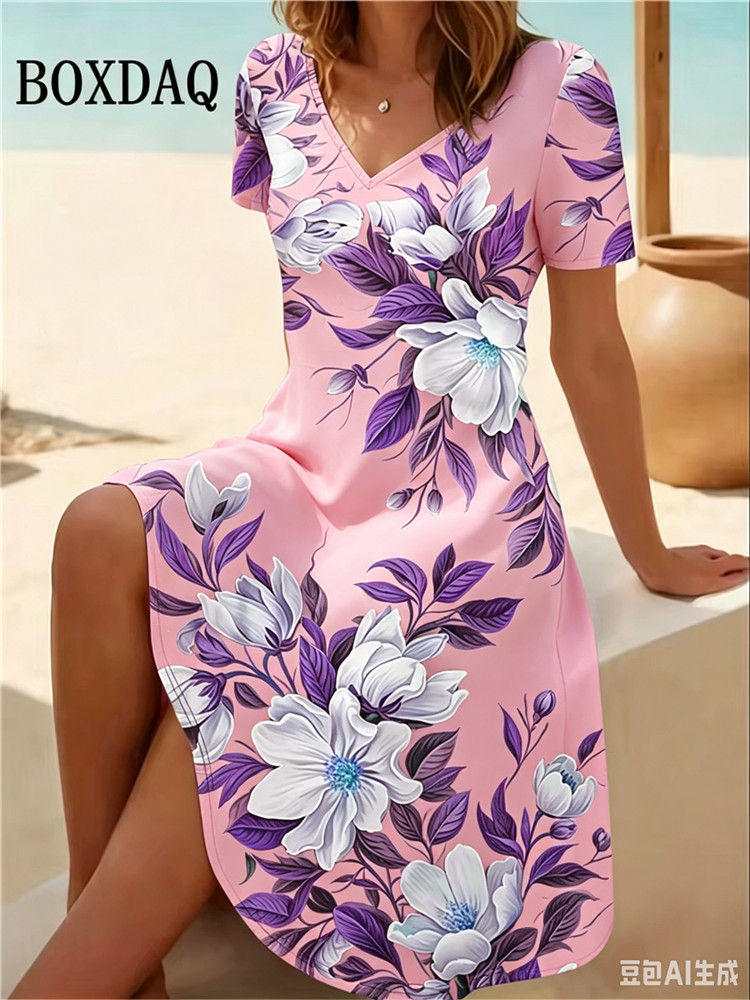 6XL พลัสไซส์ชุดเดรสผู้หญิงฤดูร - Ethnic Fashion Dress บทวิจารณ์และราคา