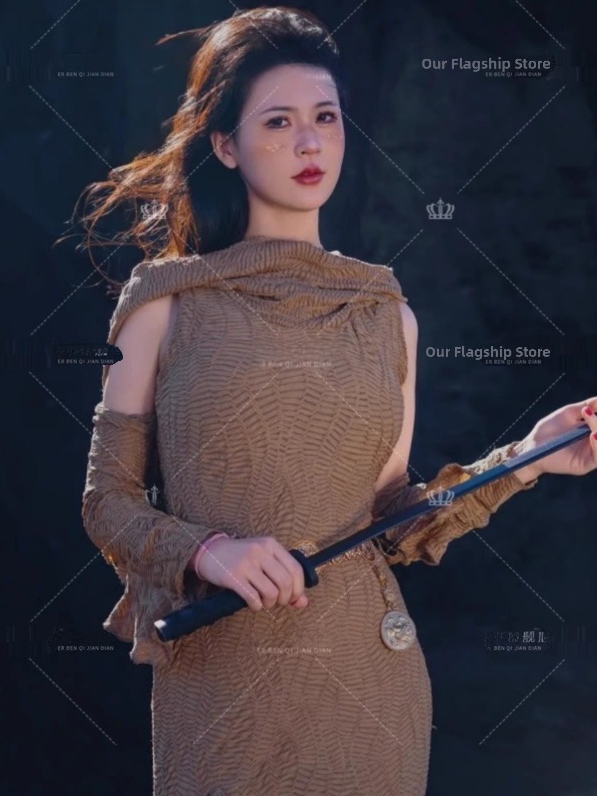 ชุดเดรสสไตล์เจ้าหญิงทะเลทรายให - Ethnic Fashion Online บทวิจารณ์และราคา