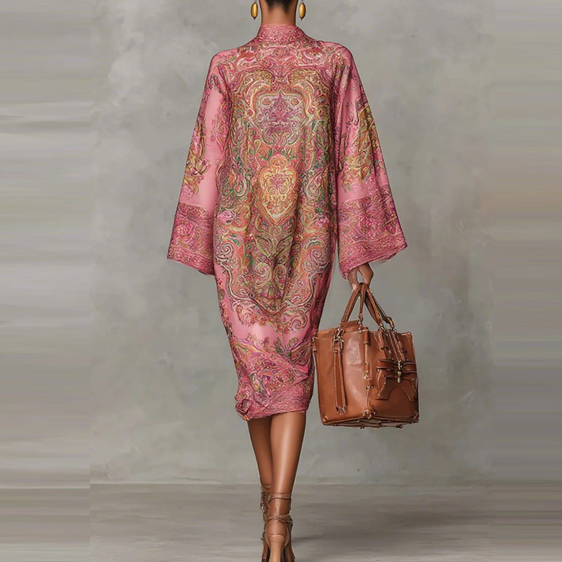 เดรสลำลองสไตล์เอธนิคพิมพ์ลายสำ - Ethnic Fashion Runway บทวิจารณ์และราคา