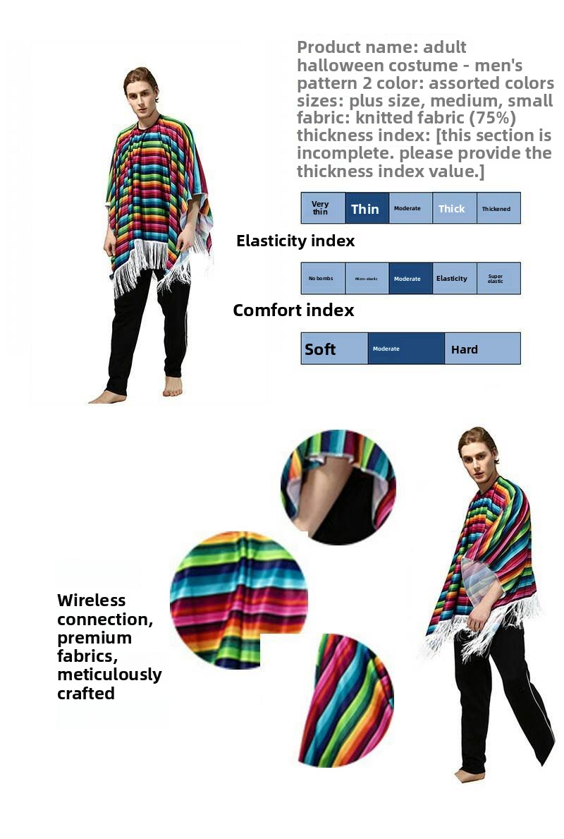 เสื้อคลุมฮาโลวีนสำหรับผู้ใหญ่  - Ethnic Fashion Brand บทวิจารณ์และราคา