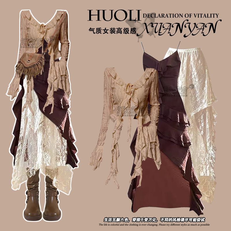 ชุดเซ็ตสามชิ้นสำหรับผู้หญิง สไ - Ethnic Fashion Dress บทวิจารณ์และราคา