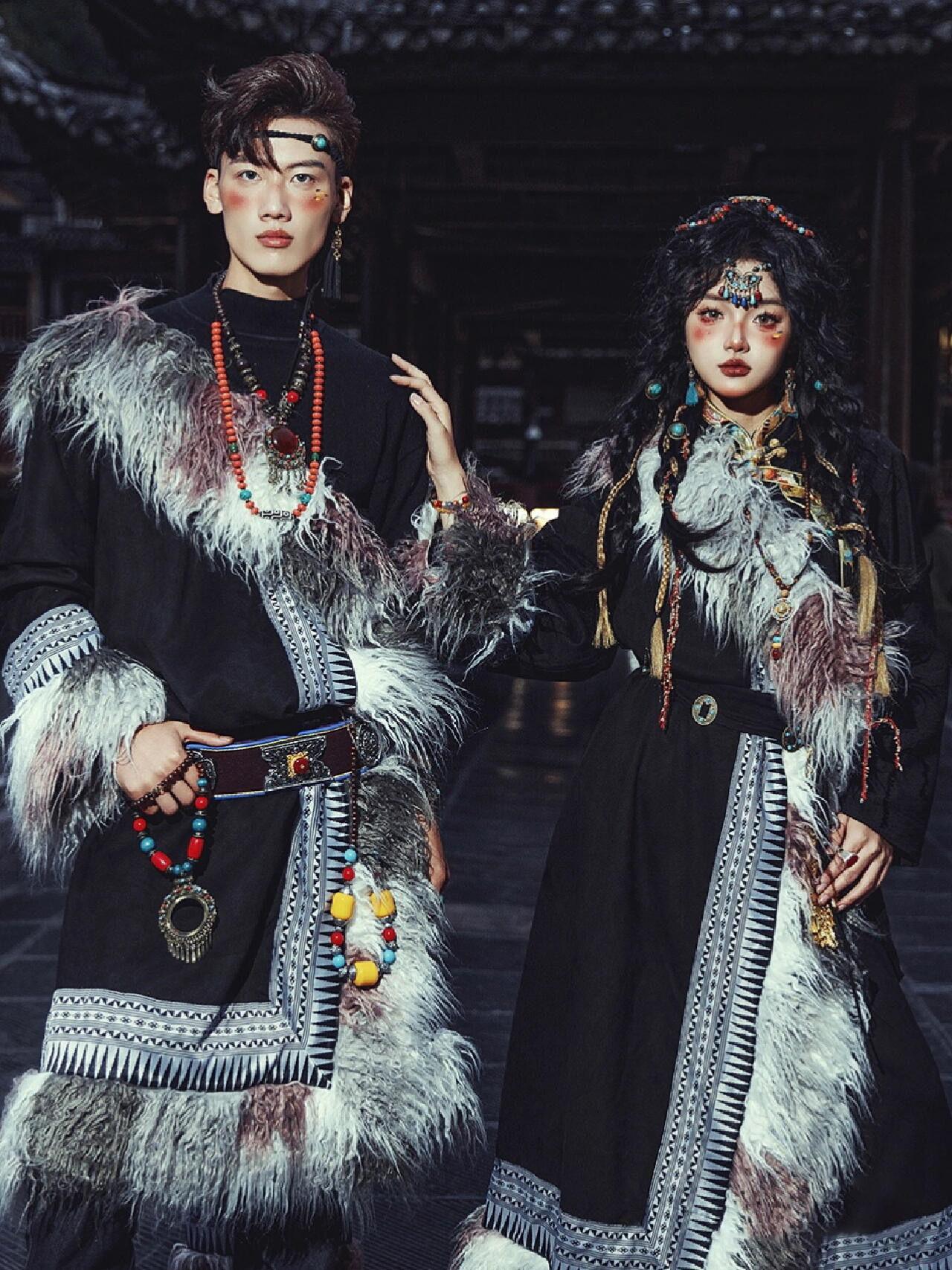 ชุดทิเบตสำหรับผู้หญิง สไตล์ใหม - Ethnic Fashion Dress บทวิจารณ์และราคา