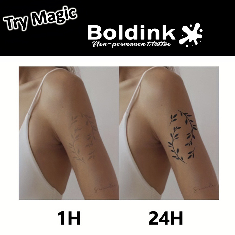 BOLDINK สติ๊กเกอร์สักลายชนเผ่า - Ethnic Fashion Week บทวิจารณ์และราคา
