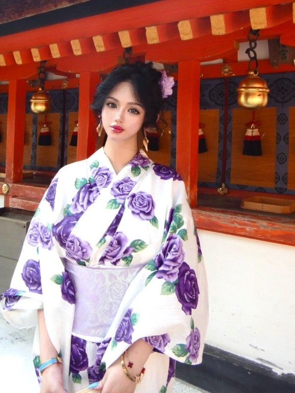 ชุดถ่ายภาพสไตล์กิโมโนแบบดั้งเด - Ethnic Fashion Online บทวิจารณ์และราคา