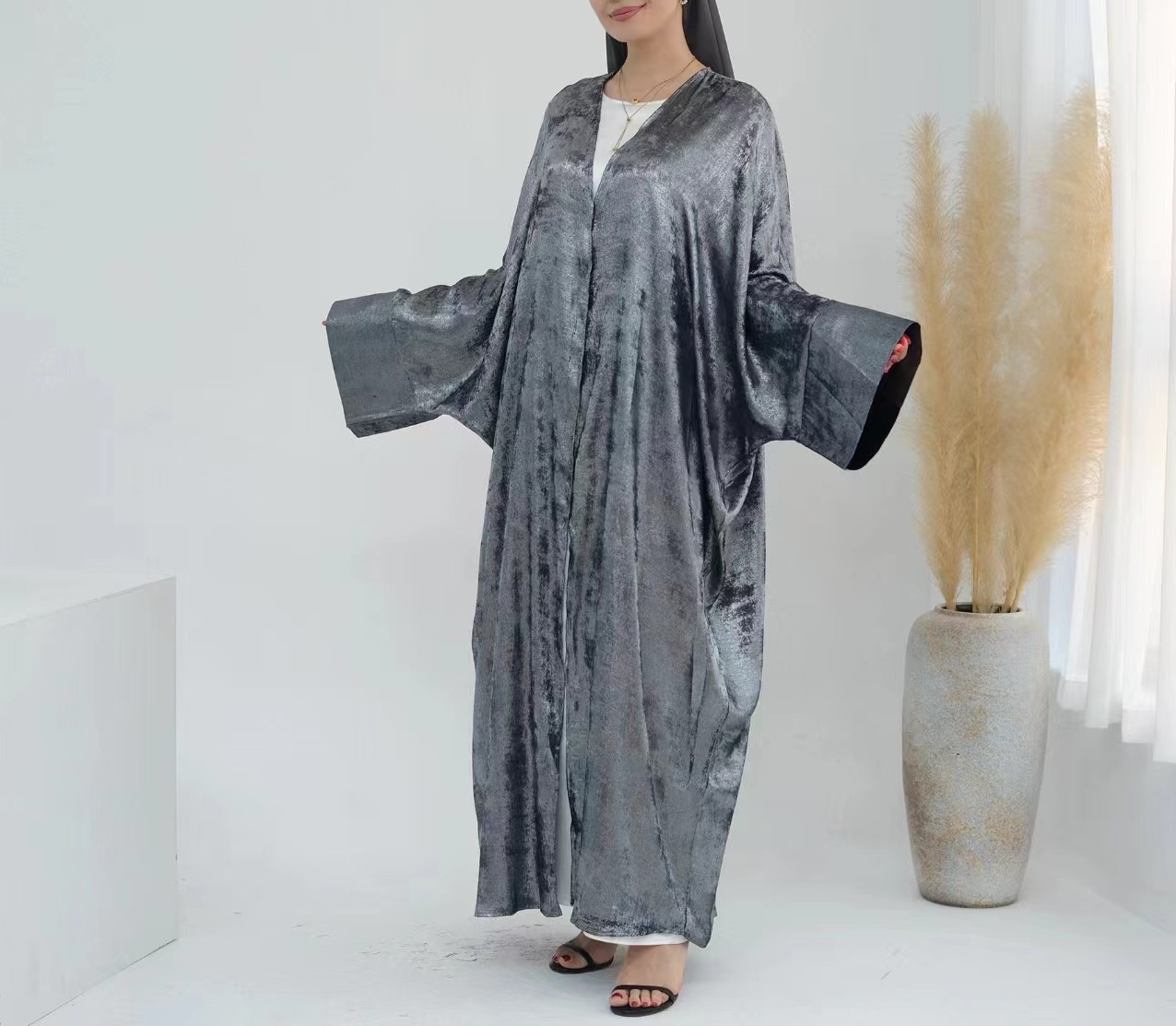 ชุดเดรสคาร์ดิแกนเปิดหน้าแบบแพท - Ethnic Fashion Dress บทวิจารณ์และราคา